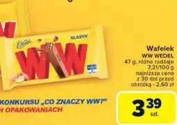 Carrefour Wafelek WW WEDEL oferta