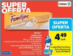 Carrefour Wafle FAMILIJNE JUTRZENKA oferta