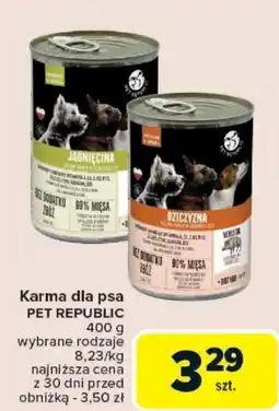 Carrefour Karma dla psa PET REPUBLIC oferta