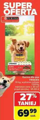 Carrefour Karma dla psa FRISKIES oferta