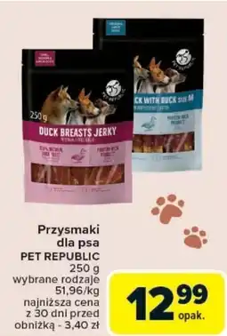 Carrefour Przysmaki dla psa PET REPUBLIC oferta