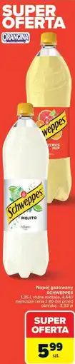 Carrefour Napój gazowany SCHWEPPES oferta