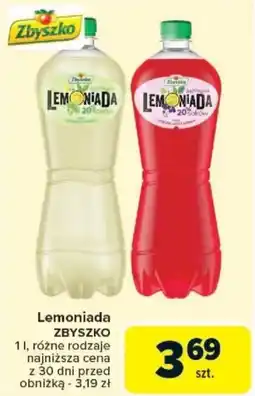 Carrefour Lemoniada ZBYSZKO oferta