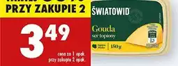 Biedronka Ser topiony gouda Światowid oferta