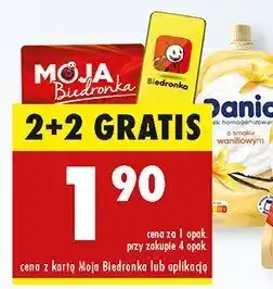 Biedronka Serek homogenizowany Danio Pouch waniliowy Danone oferta