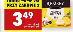 Biedronka Herbata owocowa ananas-gruszka Remsey oferta