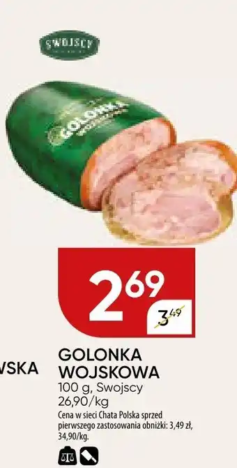 Chata Polska Golonka wojskowa Swojscy oferta