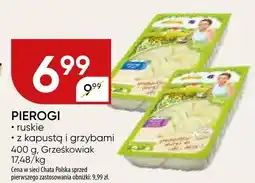 Chata Polska Pierogi ruskie, z kapustą i grzybami Gzeszkowiak oferta