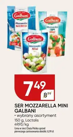 Chata Polska Ser mozzarella mini Galbani wybrany asortyment Lactalis oferta