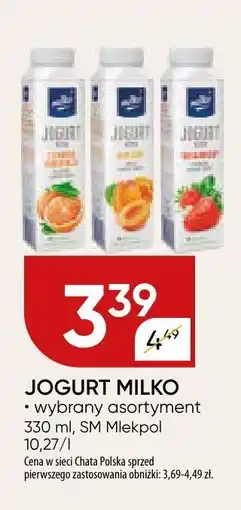 Chata Polska Jogurt Milko wybrany asortyment SM Mlekpol oferta