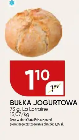 Chata Polska Bułka jogurtowa La Lorraine oferta