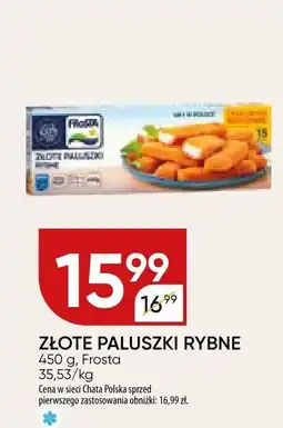 Chata Polska Paluszki rybne Złote Paluszki 450g Frosta oferta