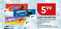Chata Polska Lody na patyku Oreo/Milka/Daim Mondelez oferta