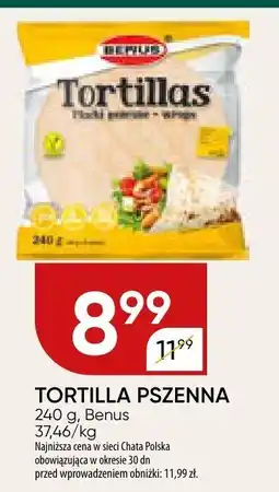 Chata Polska Tortilla pszenna Benus oferta