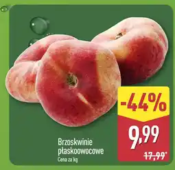 ALDI Brzoskwinie płaskowocowe 1 kg Aldi oferta