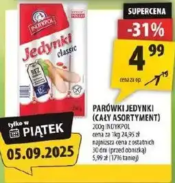 Arhelan Parówki Jedynki oferta