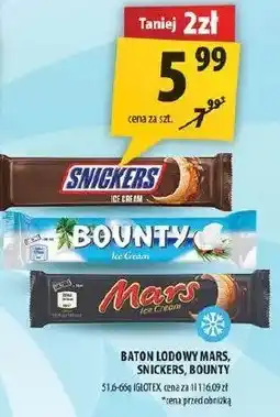 Arhelan Baton lodowy Mars, Snickers, Bounty oferta