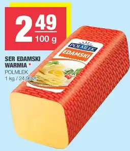 Spar Ser edamski Warmia Polmlek oferta