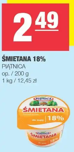 Spar Śmietana 18% Piątnica oferta