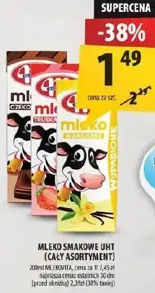 Arhelan Mleko smakowe UHT Mlekovita oferta