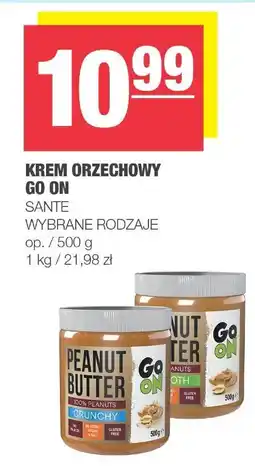 Spar Krem orzechowy Go On Sante oferta