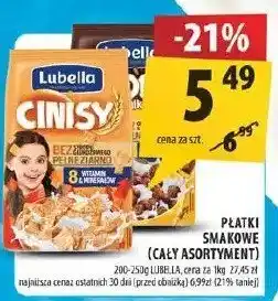Arhelan Płatki śniadaniowe Cinisy Lubella oferta