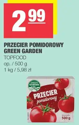 Spar Przecier pomidorowy Green Garden Topfood oferta