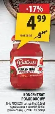 Arhelan Koncentrat pomidorowy Pudliszki oferta