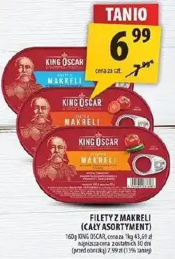 Arhelan Filety z makreli King Oscar oferta