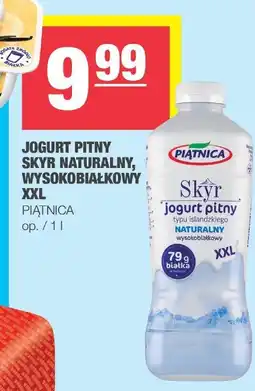 Spar Jogurt pitny skyr naturalny wysokobiałkowy XXL Piątnica oferta