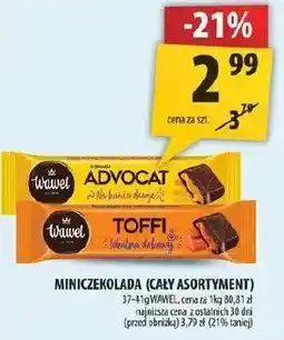 Arhelan Miniczekolada (cały asortyment) Wawel oferta