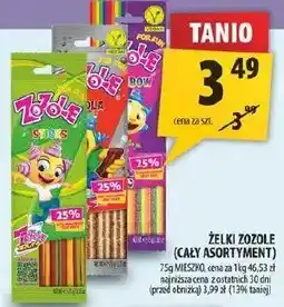 Arhelan Żelki Zozole (cały asortyment) oferta