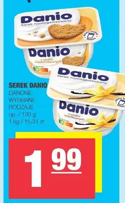 Spar Serek homogenizowany Danio Danone oferta