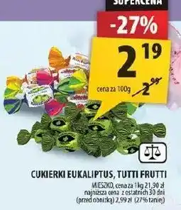 Arhelan Cukierki eukaliptus, tutti frutti Arhelan oferta