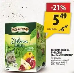 Arhelan Herbata zielona Big-Active (cały asortyment) oferta