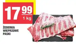 Spar Żeberka wieprzowe paski SPAR oferta