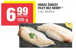 Spar Dorsz świeży filet bez skóry SPAR oferta