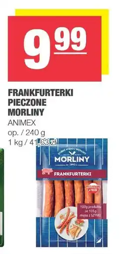 Spar Frankfurterki pieczone Morliny Animex oferta