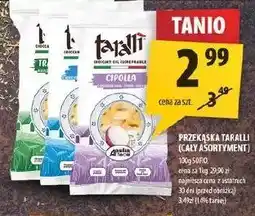 Arhelan Przekąska taralli z soli z ziół CIPOLLA oferta