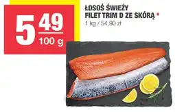 Spar Łosoś świeży filet trim d ze skórą SPAR oferta