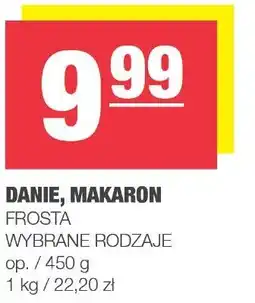 Spar Makaron Frosta oferta