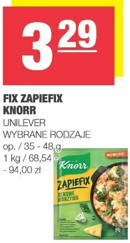 Spar Fix zapiefix Knorr Unilever oferta