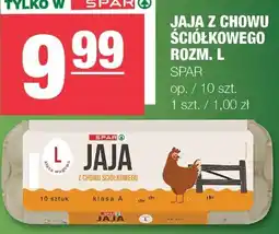 Spar Jajka z chowu ściółkowego rozmiar L SPAR oferta