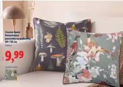 Lidl Livarno home Dwustronna poszewka na poduszkę, 40 x 40 cm oferta