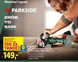 Lidl Parkside Akumulatorowa lamelownica, 20 V oferta