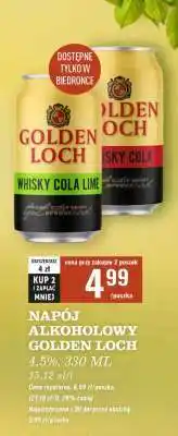Biedronka NAPÓJ ALKOHOLOWY GOLDEN LOCH oferta
