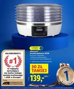 Lidl Silvercrest Suszarka spożywcza, 370 W oferta