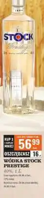 Biedronka WÓDKA STOCK PRESTIGE 40%, 1 L oferta