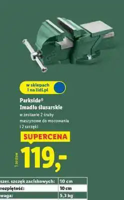 Lidl PARKSIDE Imadło ślusarskie oferta