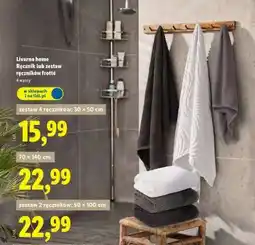 Lidl Livarno home Ręcznik lub zestaw ręczników frotte oferta